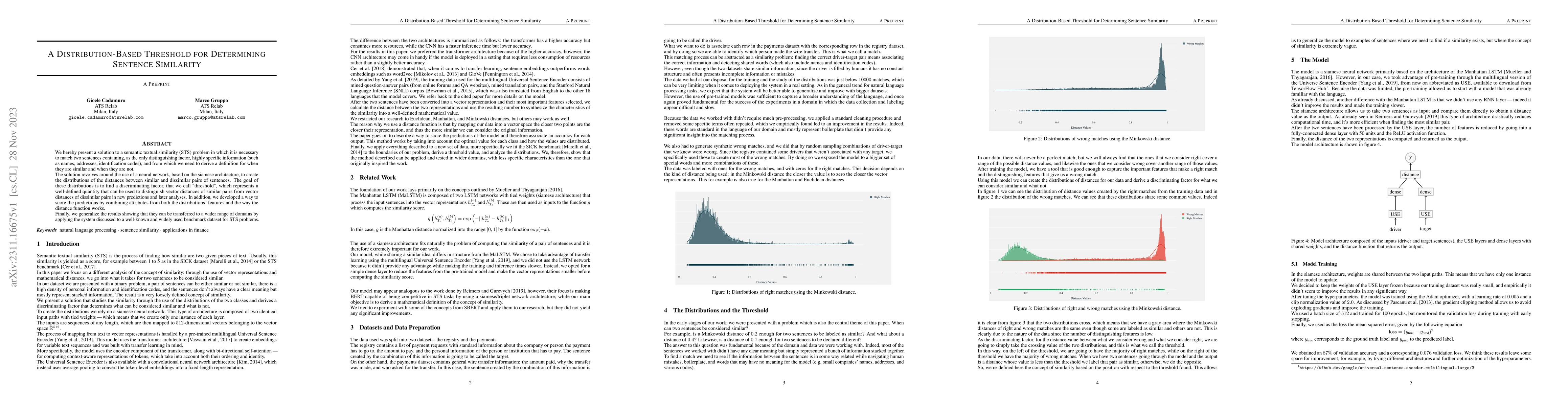 Thumbnail for A Distribution-Based Threshold for Determining Sentence Similarity