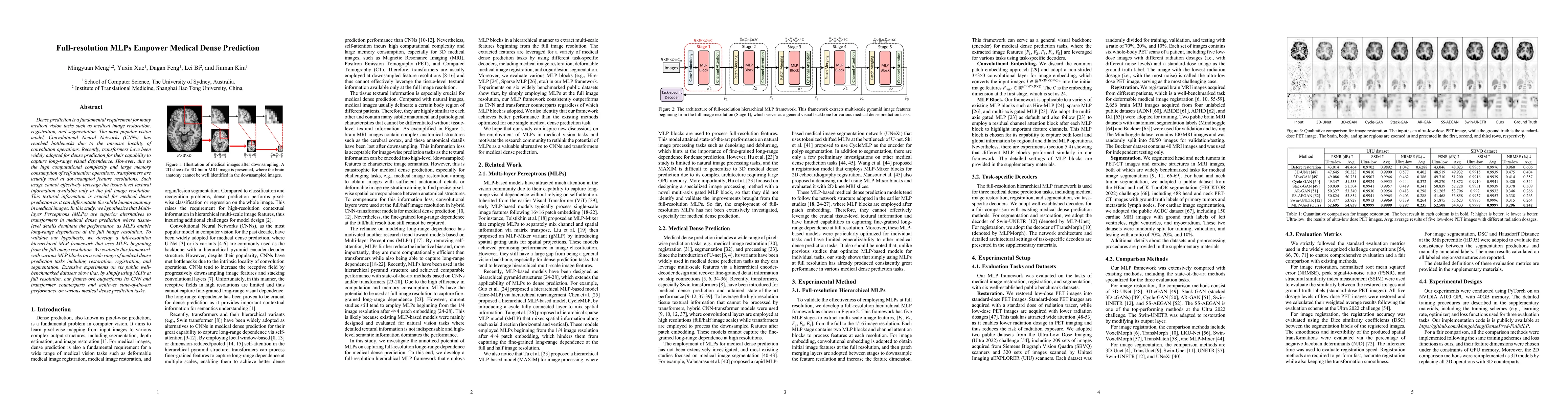 Thumbnail for Full-resolution MLPs Empower Medical Dense Prediction