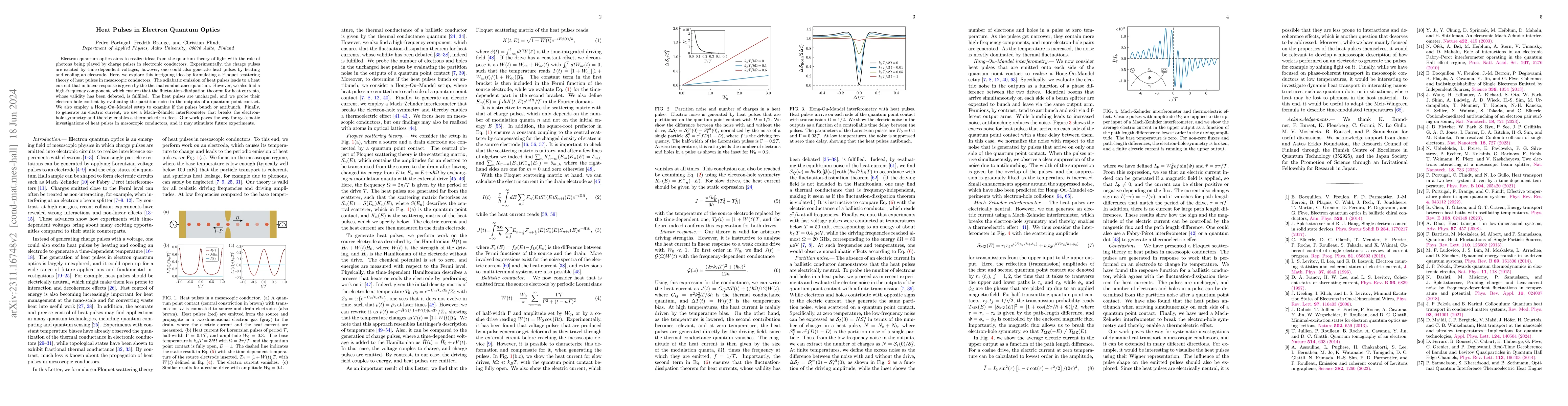 Thumbnail for Heat Pulses in Electron Quantum Optics