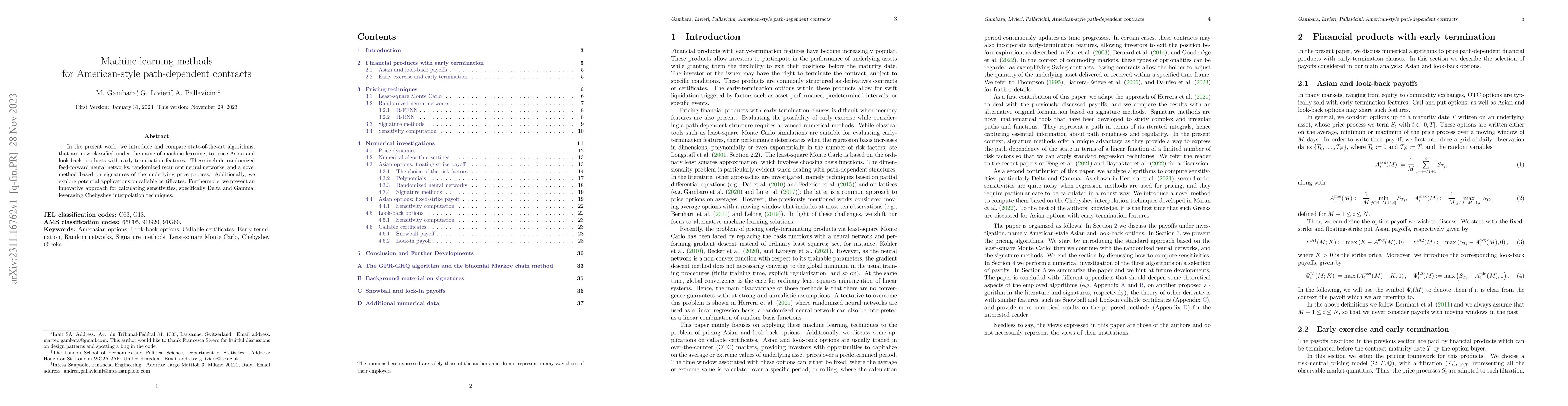 Thumbnail for Machine learning methods for American-style path-dependent contracts