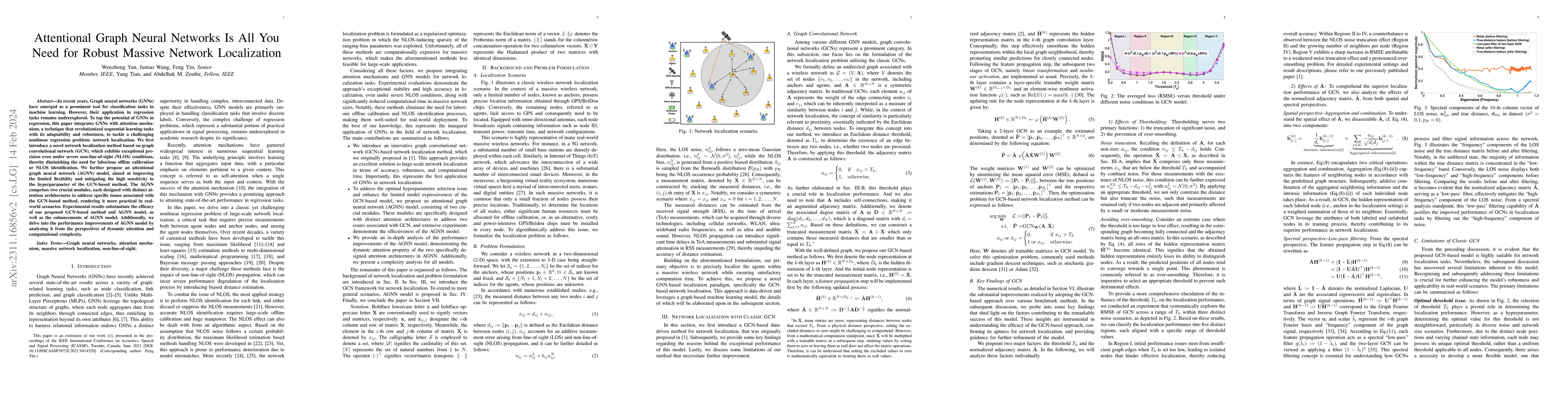 Thumbnail for Attentional Graph Neural Networks for Robust Massive Network
  Localization