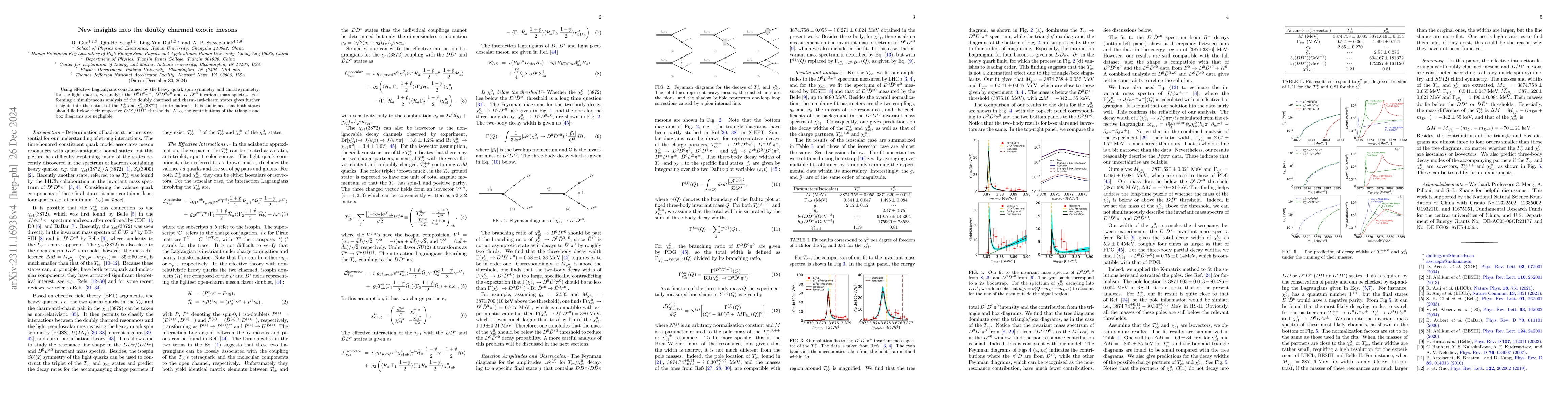 Thumbnail for New insights into the doubly charmed exotic mesons
