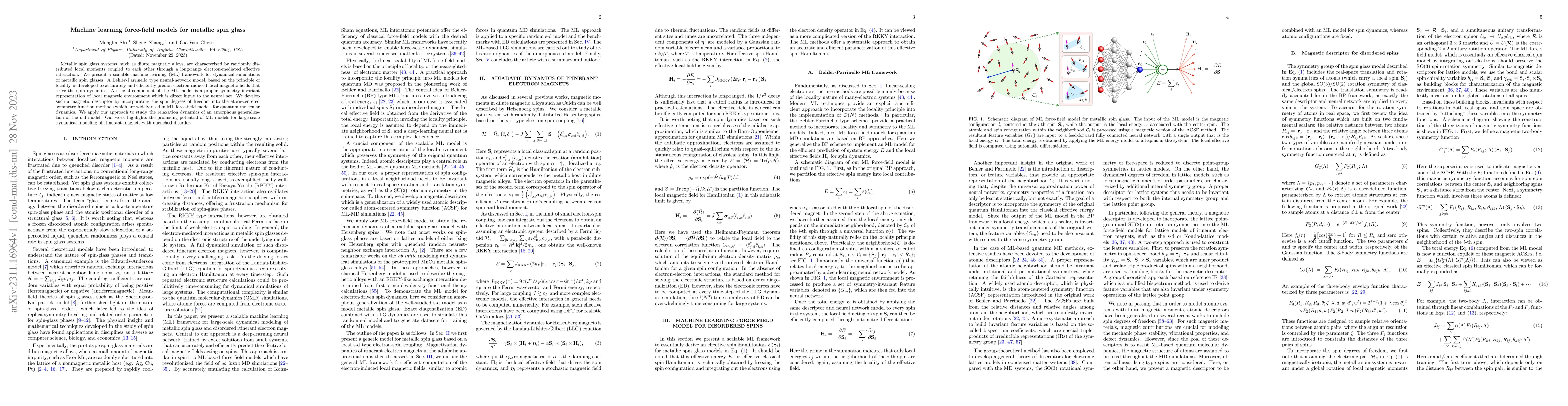 Thumbnail for Machine learning force-field models for metallic spin glass