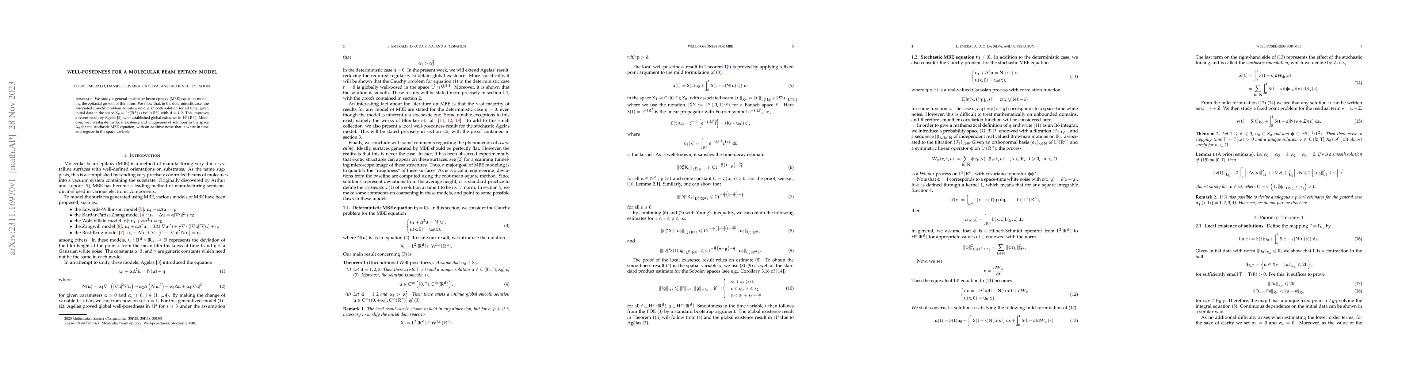 Thumbnail for Well-posedness for a molecular beam epitaxy model