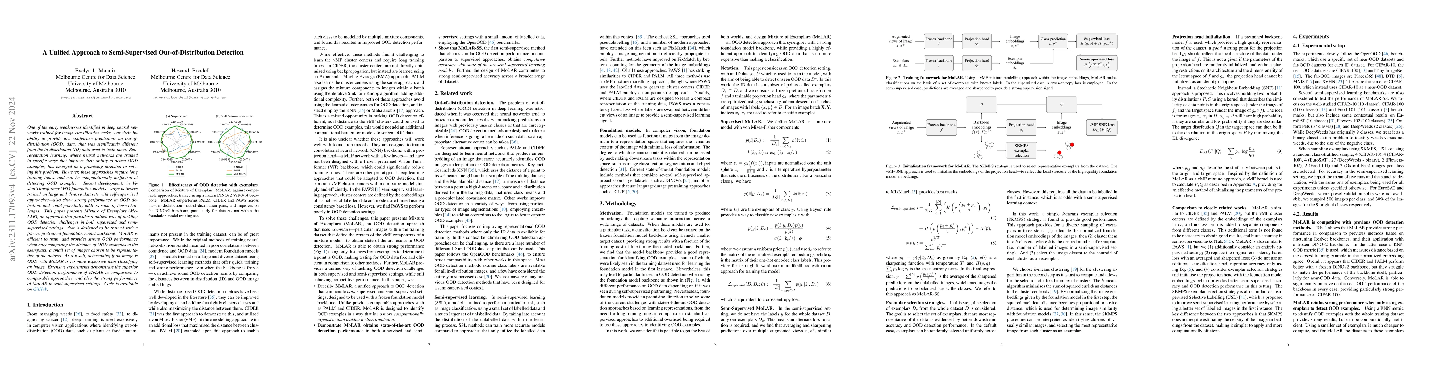 Thumbnail for PAWS-VMK: A Unified Approach To Semi-Supervised Learning And
  Out-of-Distribution Detection