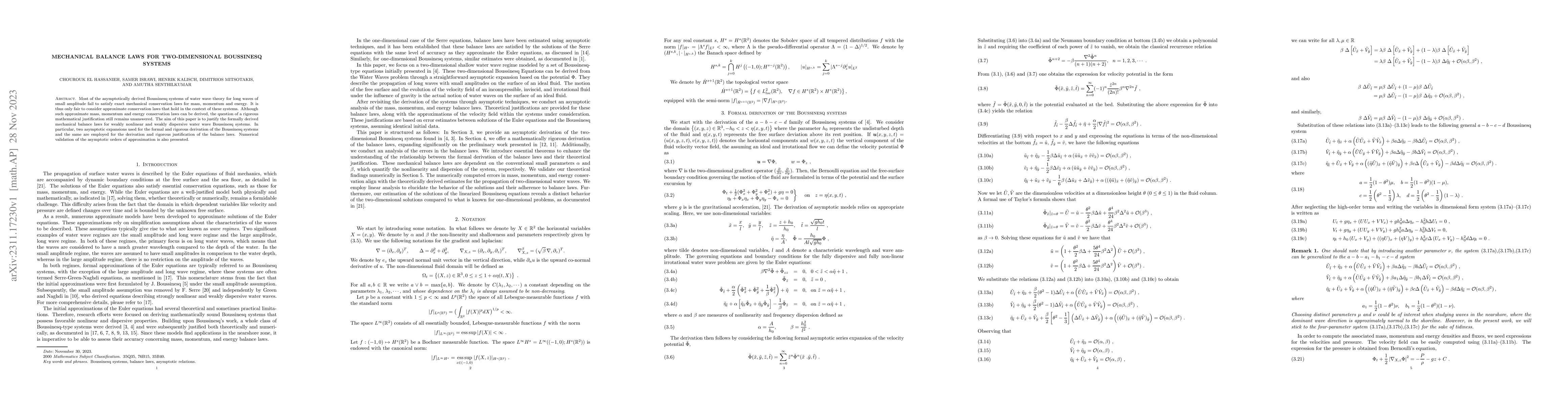 Thumbnail for Mechanical balance laws for two-dimensional Boussinesq systems