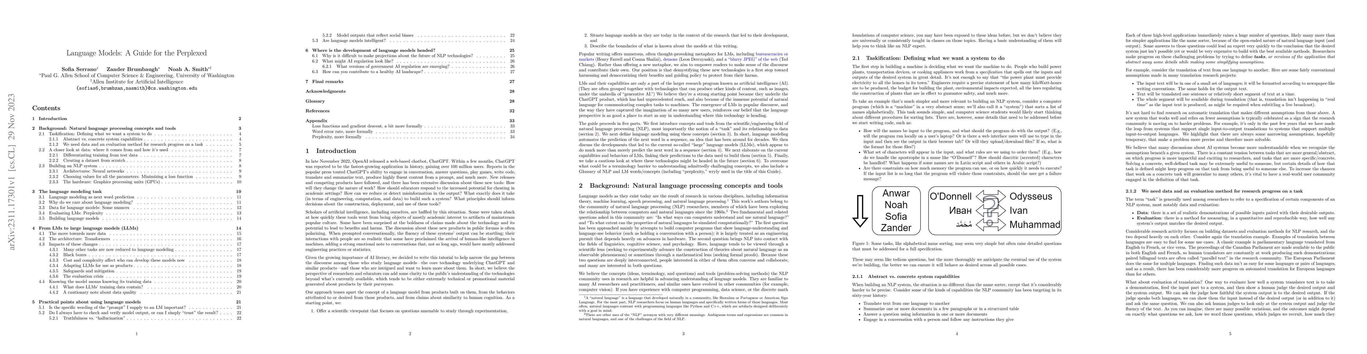 Thumbnail for Language Models: A Guide for the Perplexed