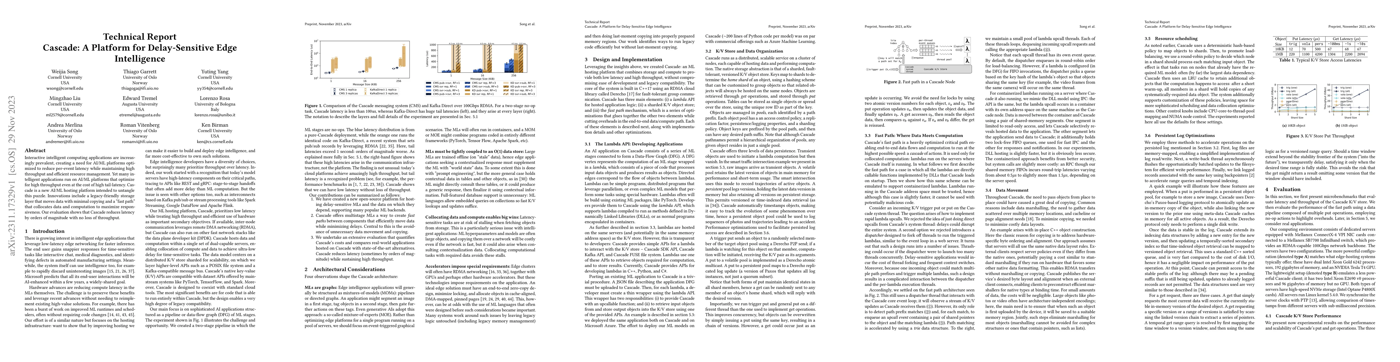 Thumbnail for Cascade: A Platform for Delay-Sensitive Edge Intelligence