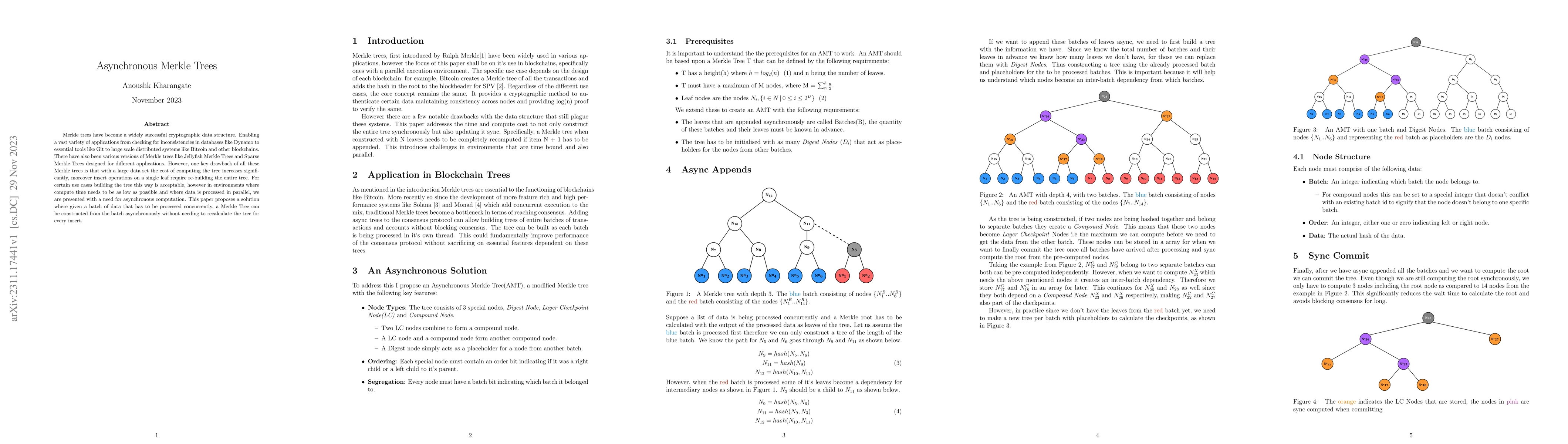 Thumbnail for Asynchronous Merkle Trees