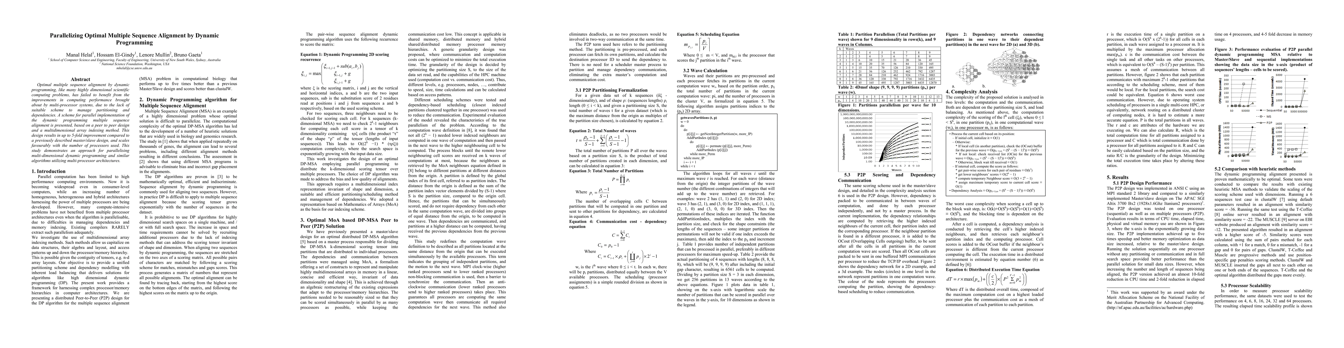 Thumbnail for Parallelizing Optimal Multiple Sequence Alignment by Dynamic Programming