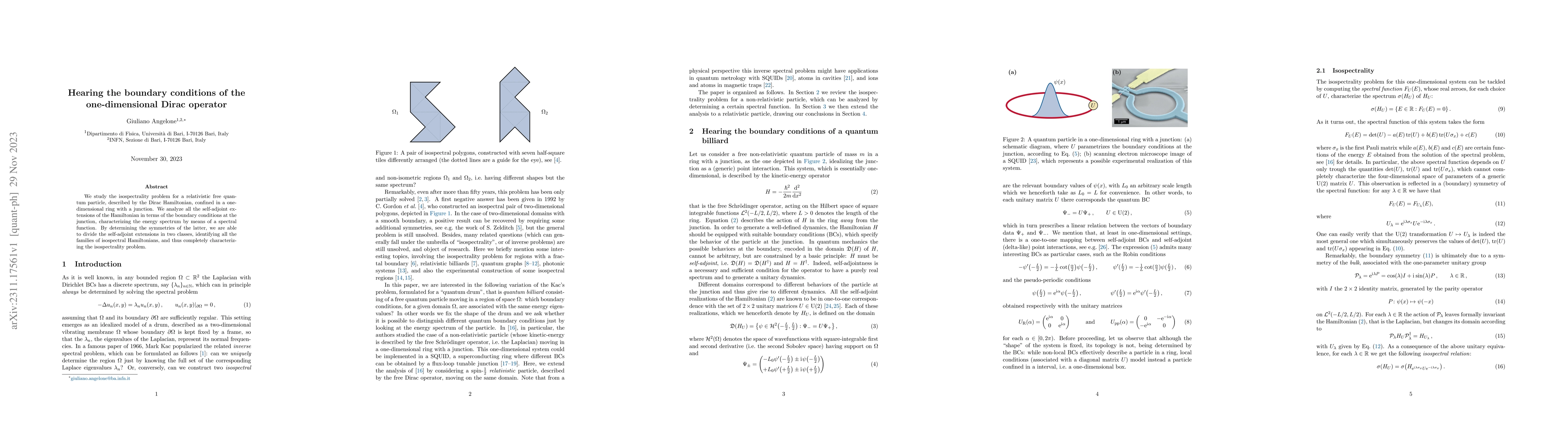 Thumbnail for Hearing the boundary conditions of the one-dimensional Dirac operator