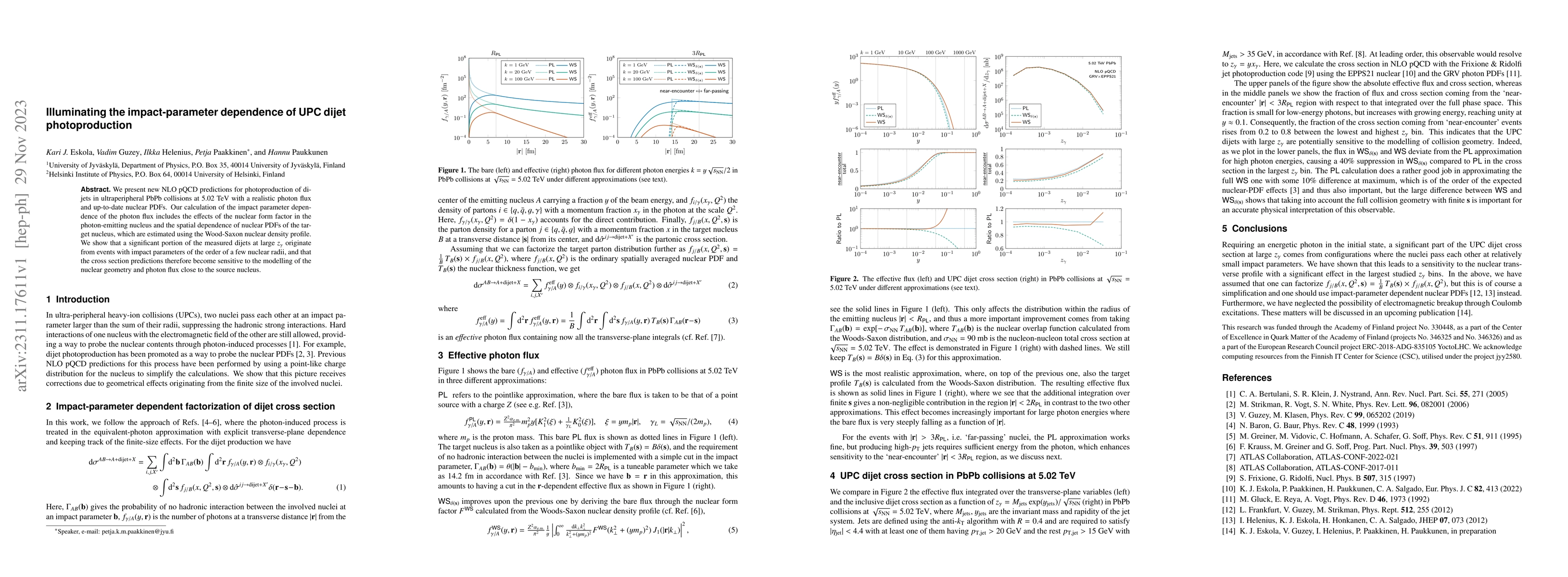 Thumbnail for Illuminating the impact-parameter dependence of UPC dijet
  photoproduction