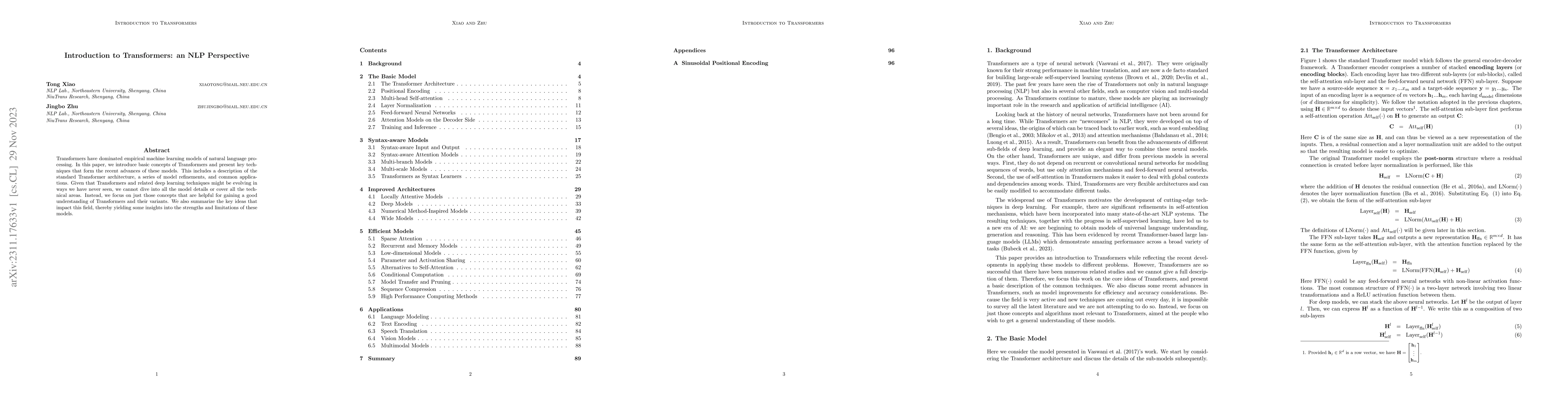 Thumbnail for Introduction to Transformers: an NLP Perspective