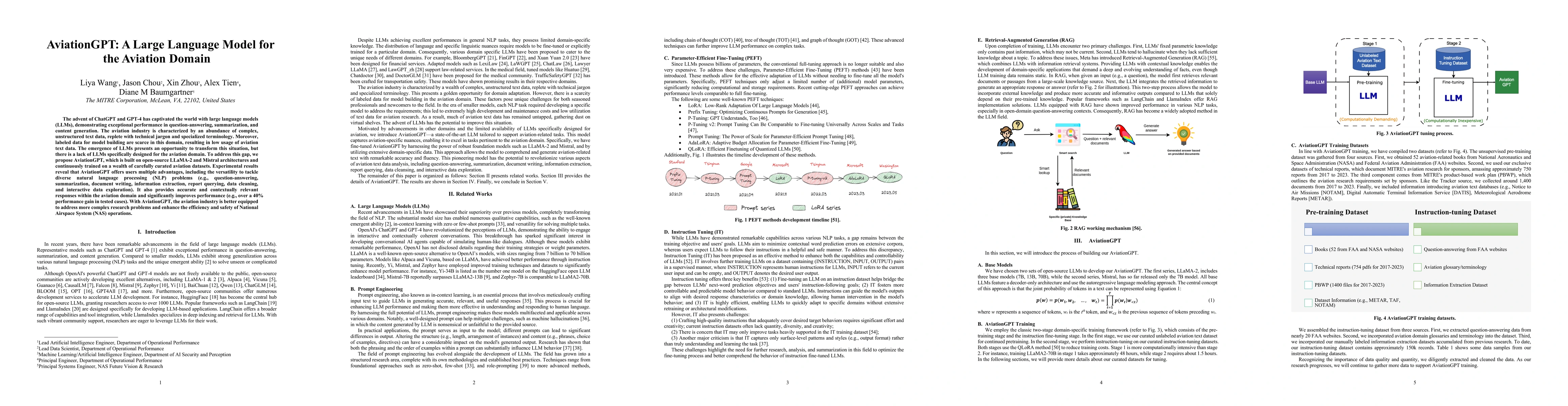 Thumbnail for AviationGPT: A Large Language Model for the Aviation Domain