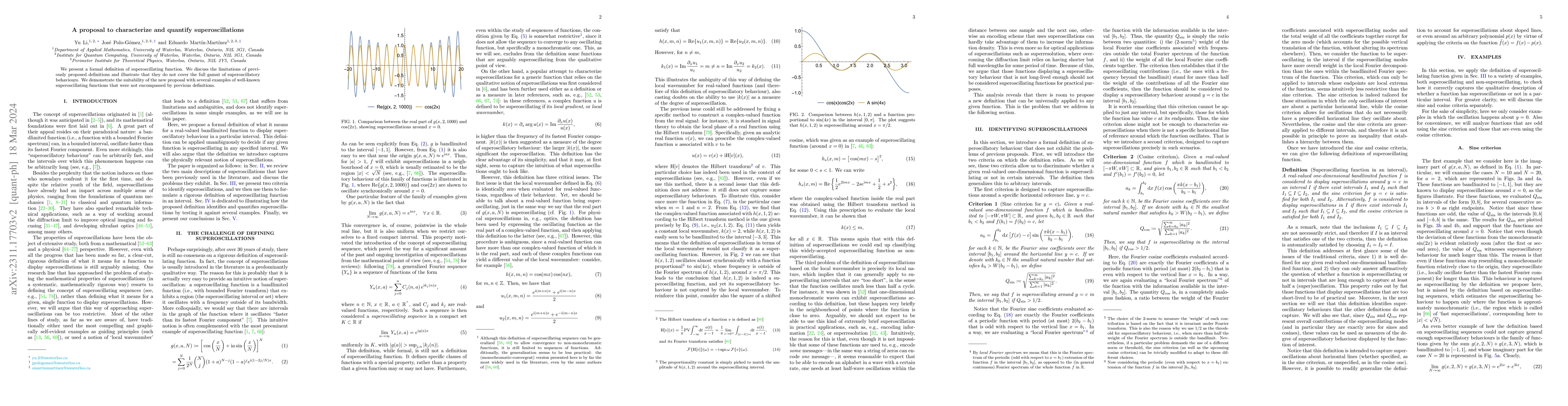 Thumbnail for A proposal to characterize and quantify superoscillations