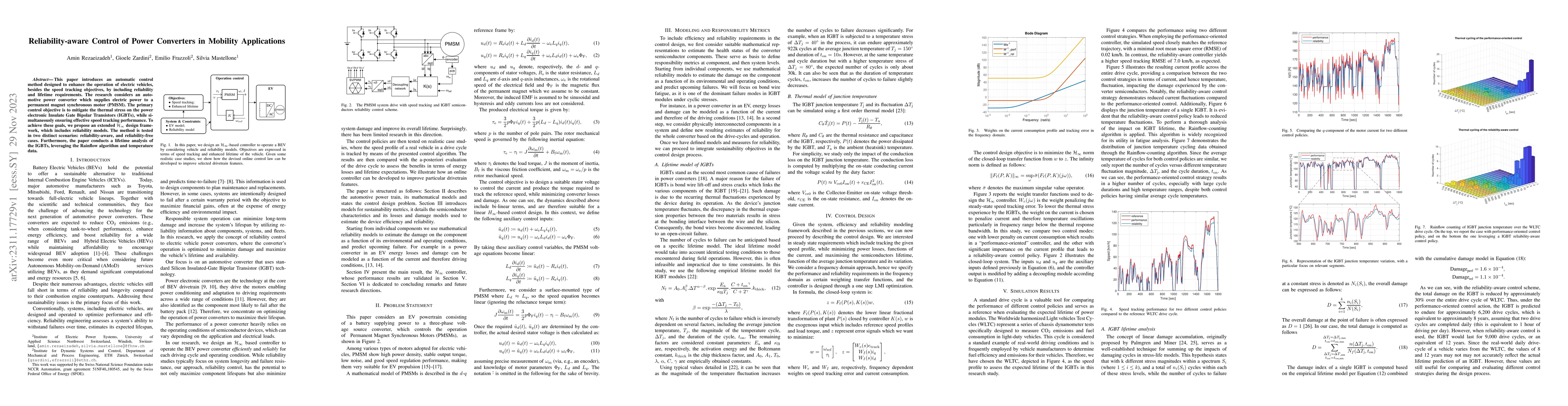 Thumbnail for Reliability-aware Control of Power Converters in Mobility Applications
