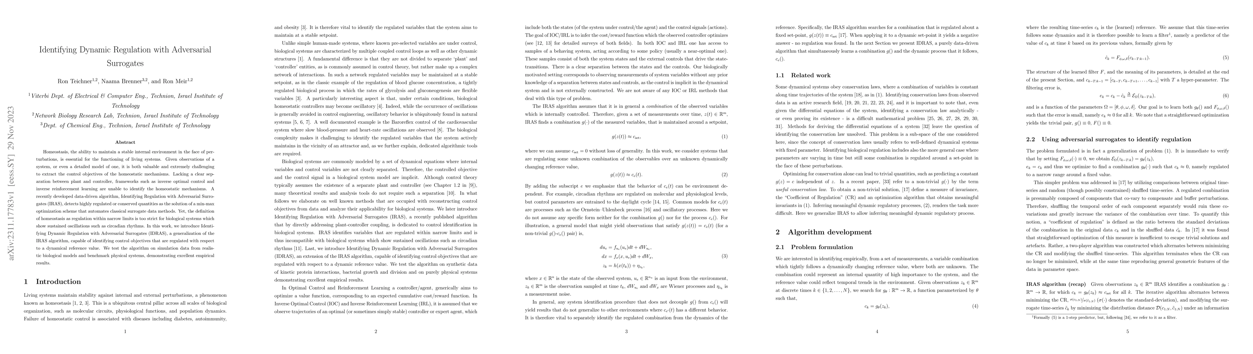Thumbnail for Identifying Dynamic Regulation with Adversarial Surrogates