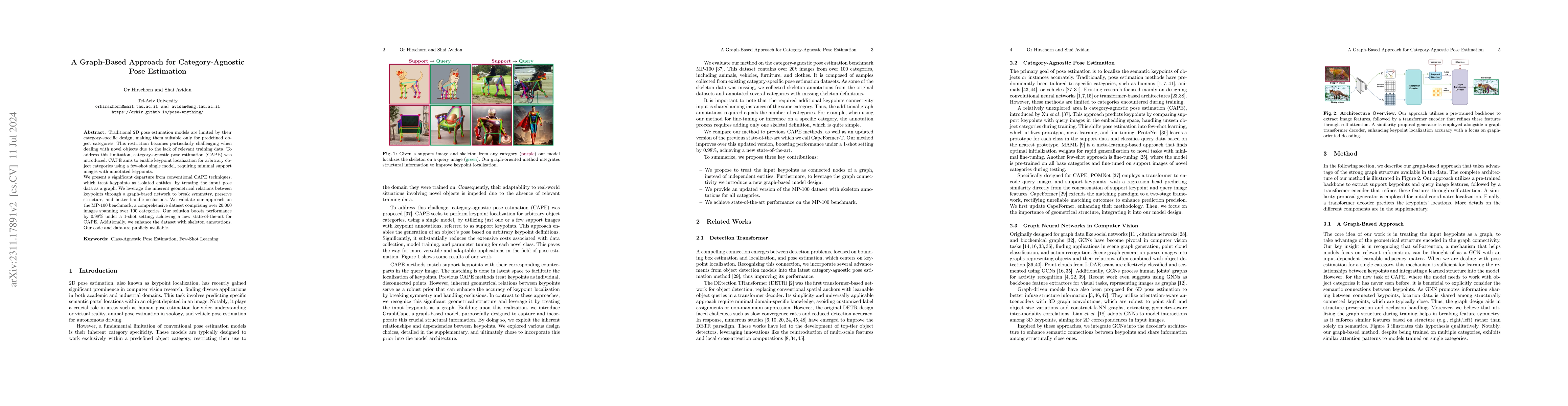 Thumbnail for A Graph-Based Approach for Category-Agnostic Pose Estimation