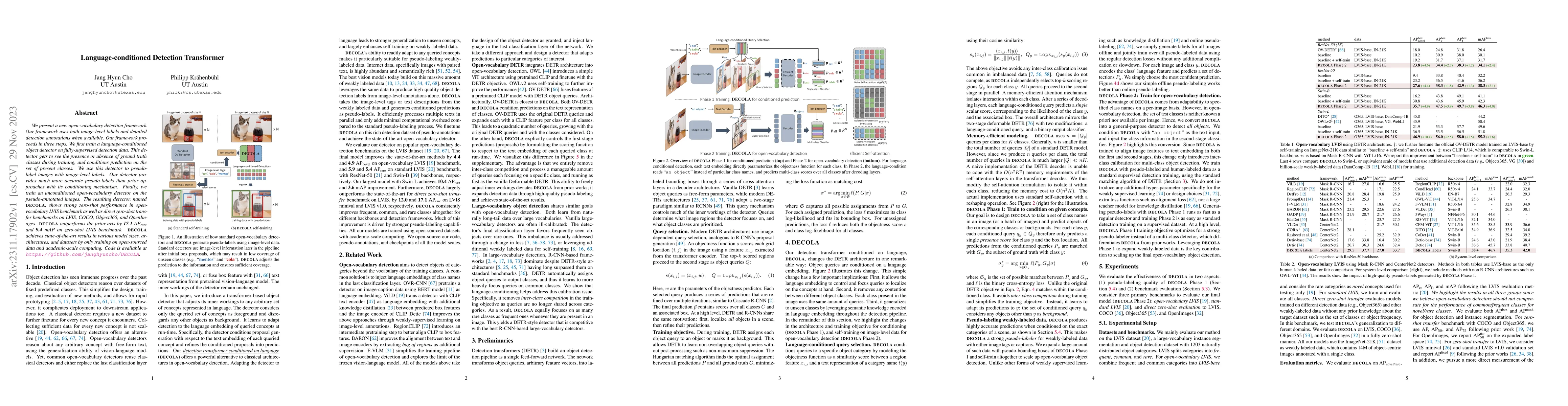 Thumbnail for Language-conditioned Detection Transformer