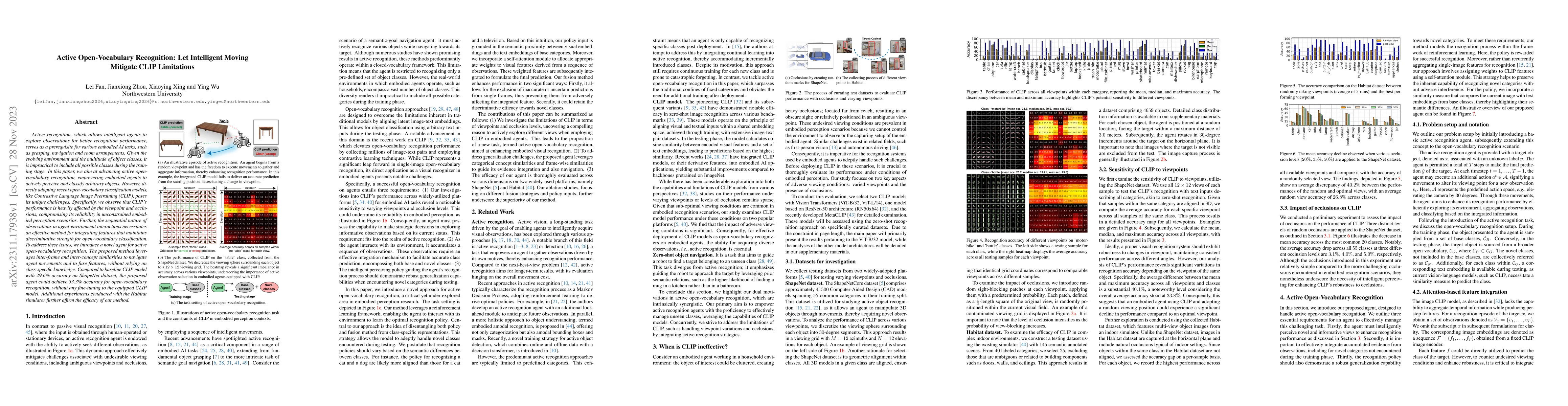 Thumbnail for Active Open-Vocabulary Recognition: Let Intelligent Moving Mitigate CLIP
  Limitations