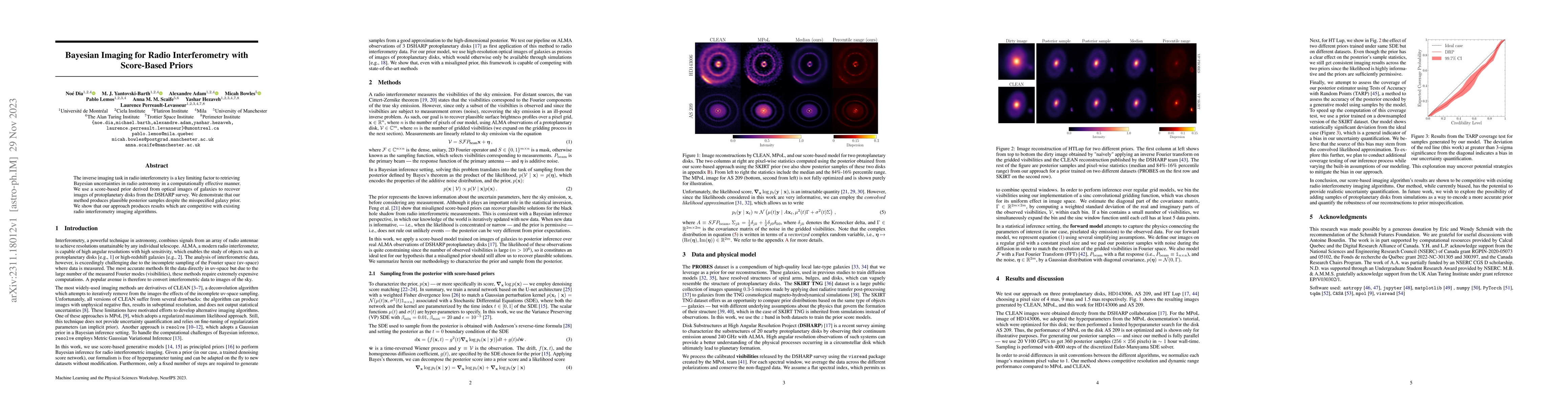 Thumbnail for Bayesian Imaging for Radio Interferometry with Score-Based Priors