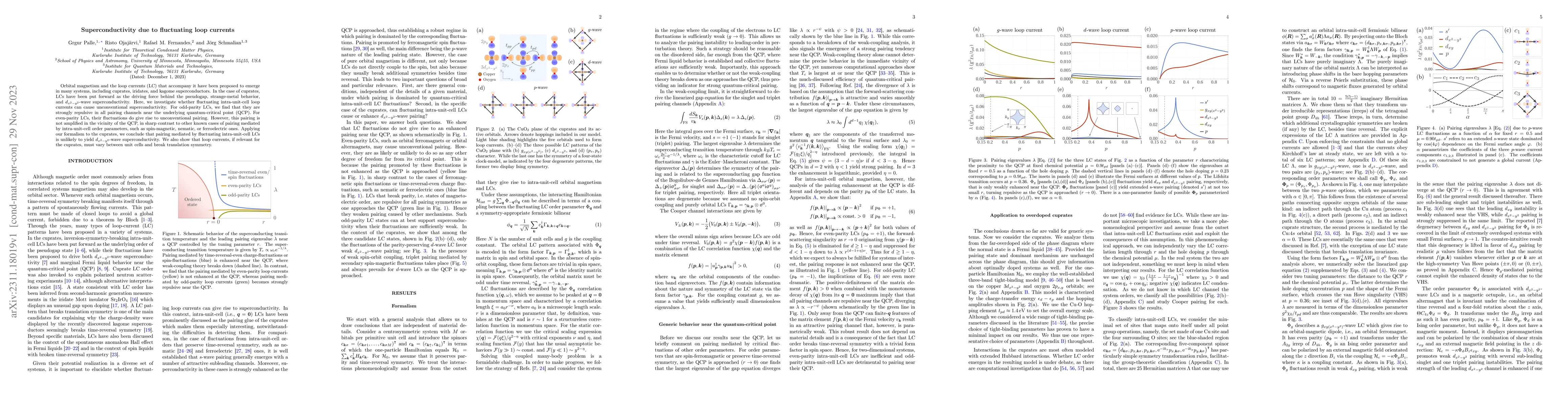 Thumbnail for Superconductivity due to fluctuating loop currents