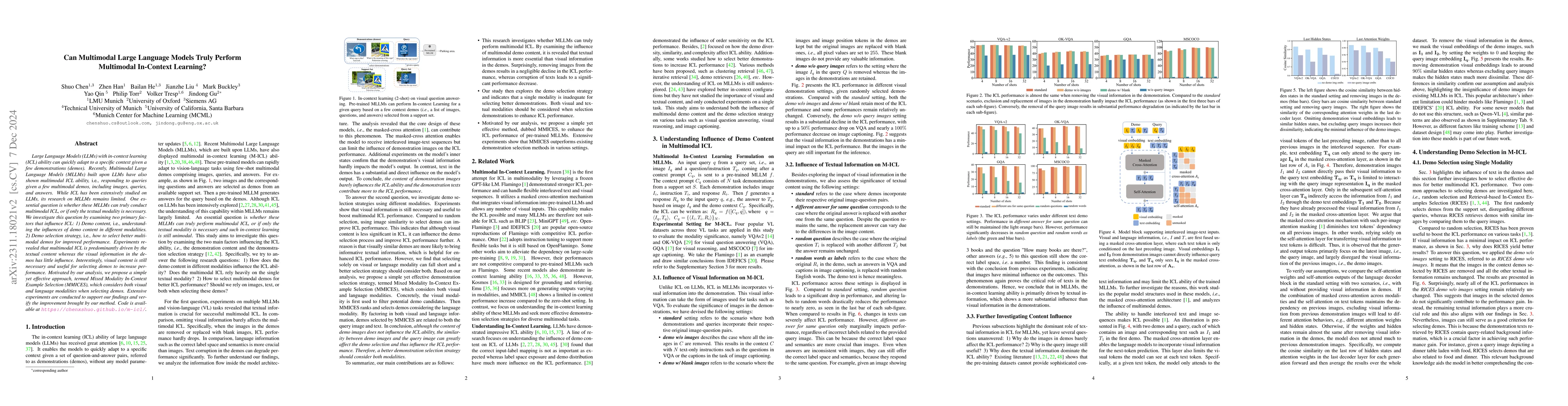 Thumbnail for Understanding and Improving In-Context Learning on Vision-language
  Models