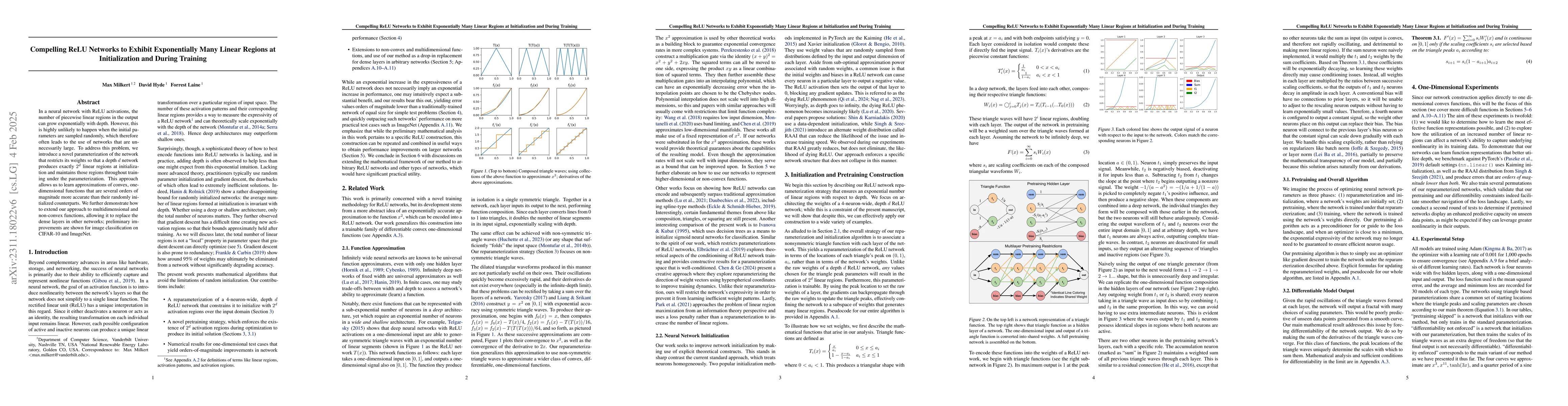Thumbnail for Compelling ReLU Network Initialization and Training to Leverage
  Exponential Scaling with Depth