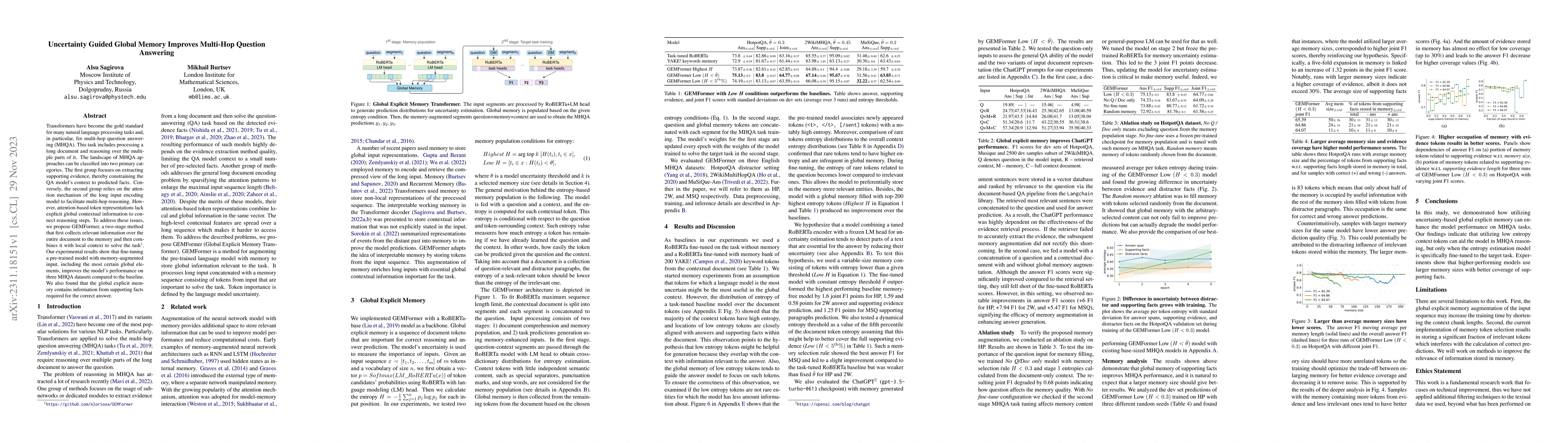 Thumbnail for Uncertainty Guided Global Memory Improves Multi-Hop Question Answering