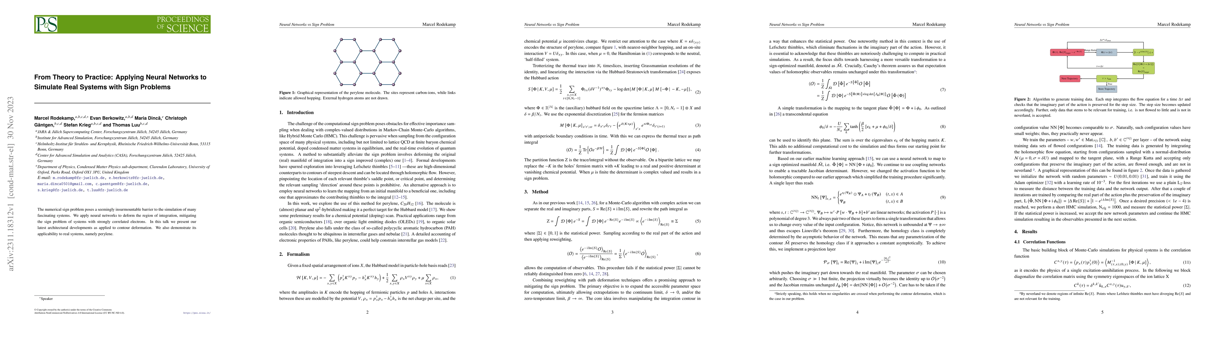 Thumbnail for From Theory to Practice: Applying Neural Networks to Simulate Real
  Systems with Sign Problems