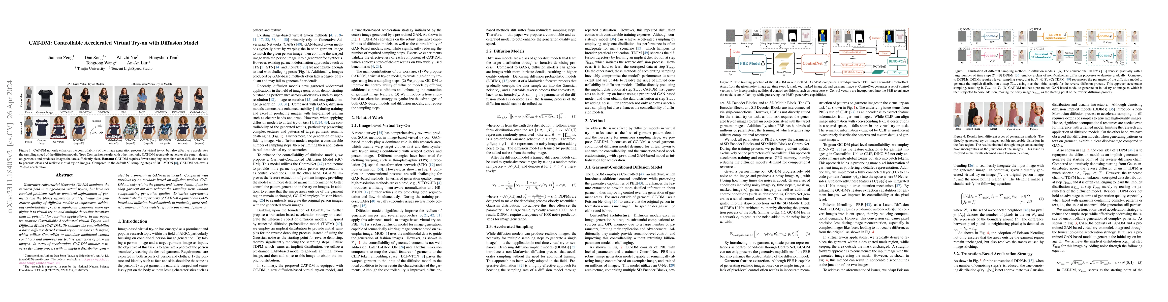 Thumbnail for CAT-DM: Controllable Accelerated Virtual Try-on with Diffusion Model
