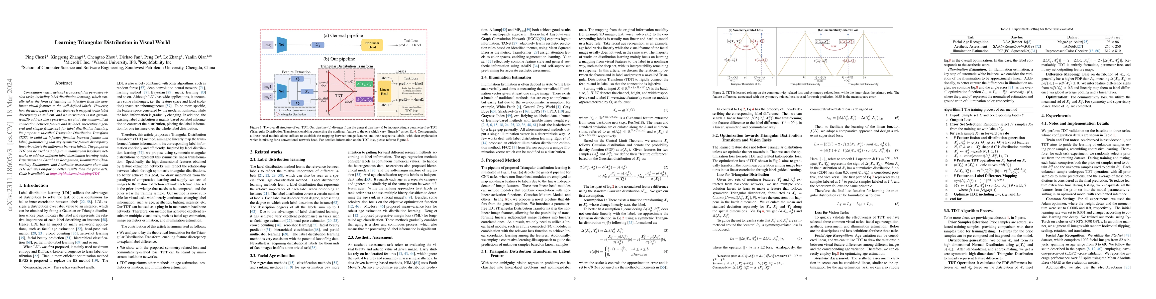 Thumbnail for Learning Triangular Distribution in Visual World