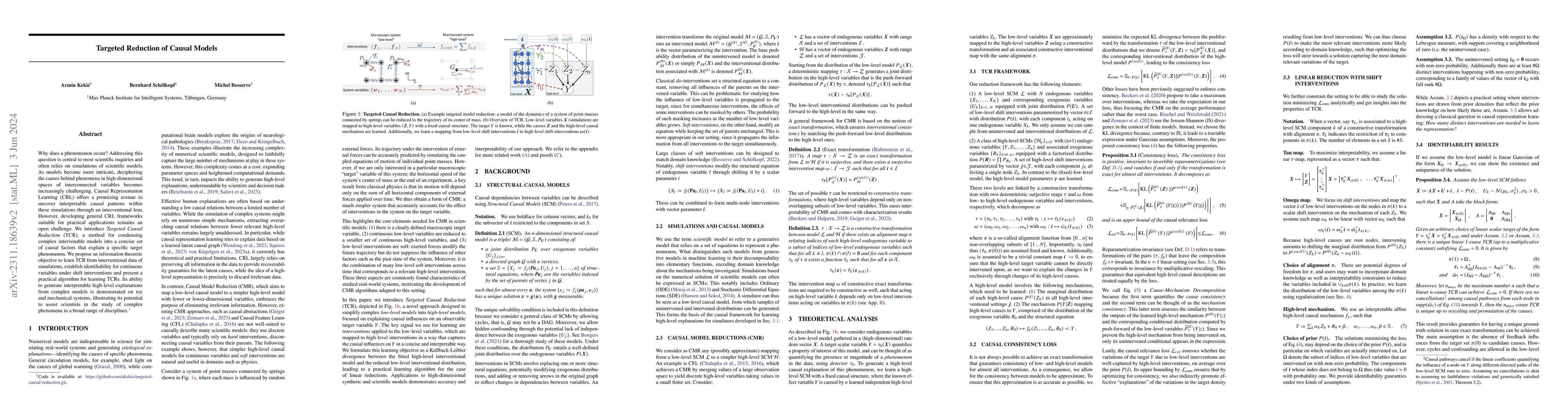 Thumbnail for Targeted Reduction of Causal Models