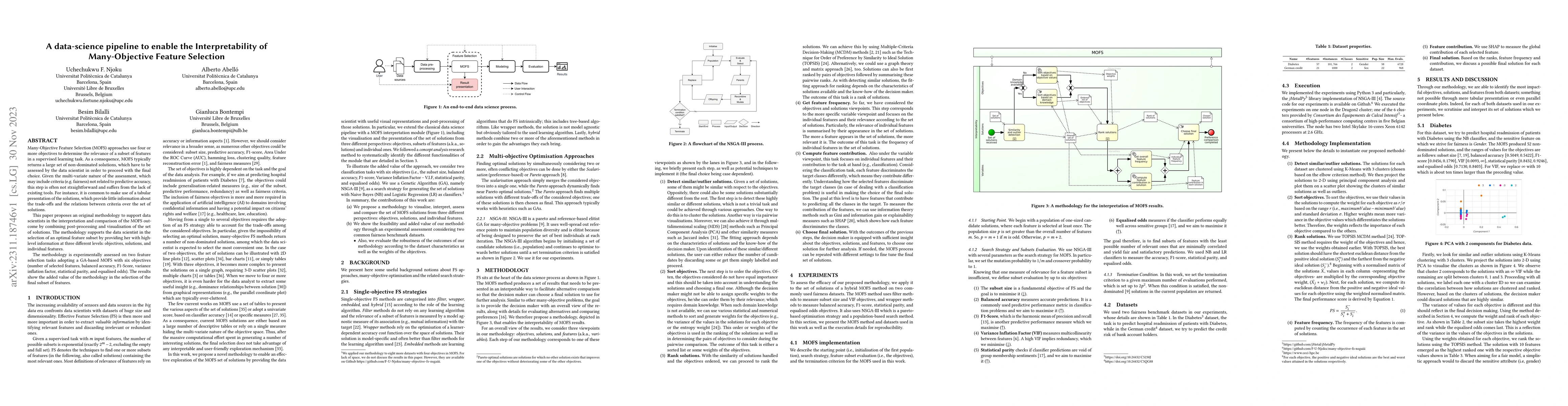 Thumbnail for A data-science pipeline to enable the Interpretability of Many-Objective
  Feature Selection
