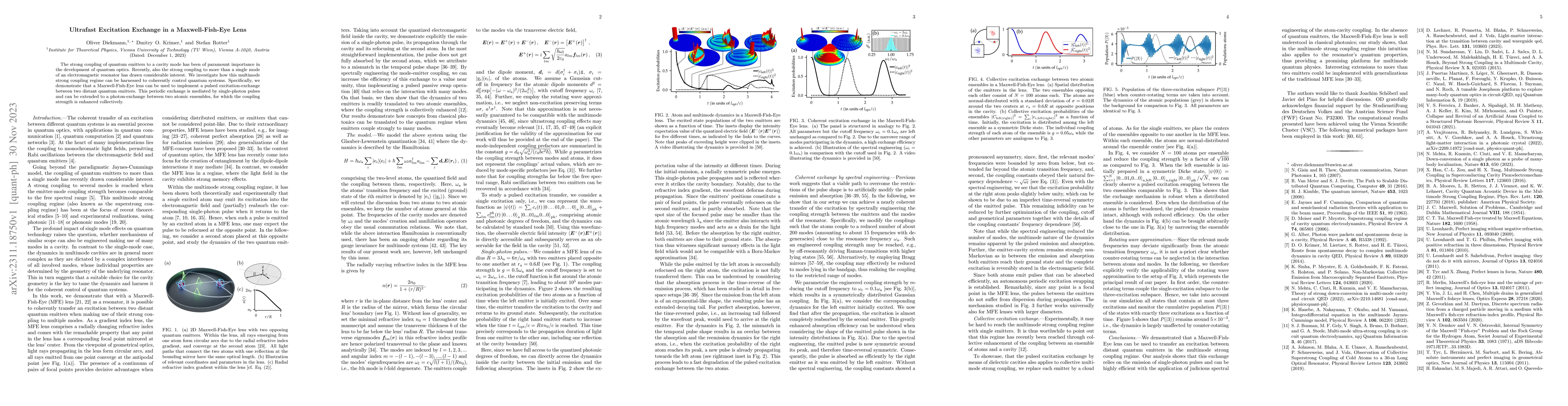 Thumbnail for Ultrafast Excitation Exchange in a Maxwell-Fish-Eye Lens