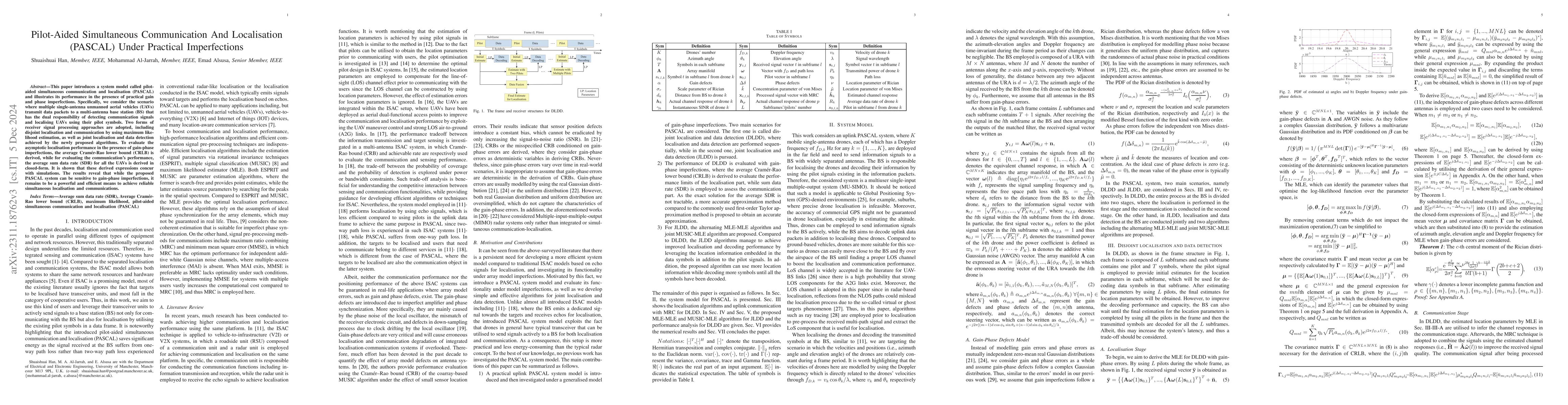 Thumbnail for Performance Analysis of Integrated Sensing and Communications Under
  Gain-Phase Imperfections
