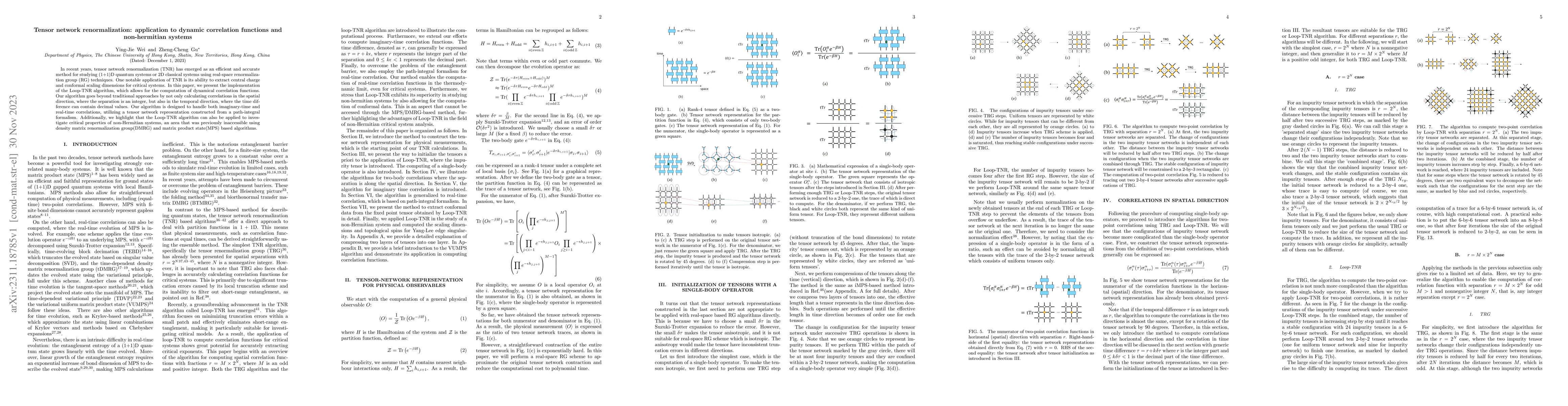 Thumbnail for Tensor network renormalization: application to dynamic correlation
  functions and non-hermitian systems