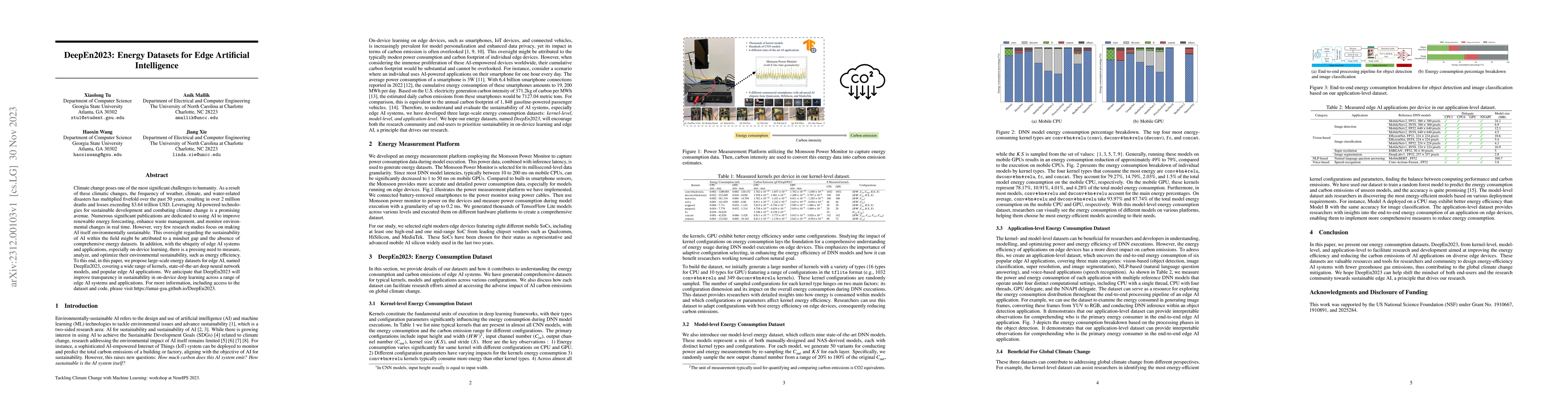 Thumbnail for DeepEn2023: Energy Datasets for Edge Artificial Intelligence