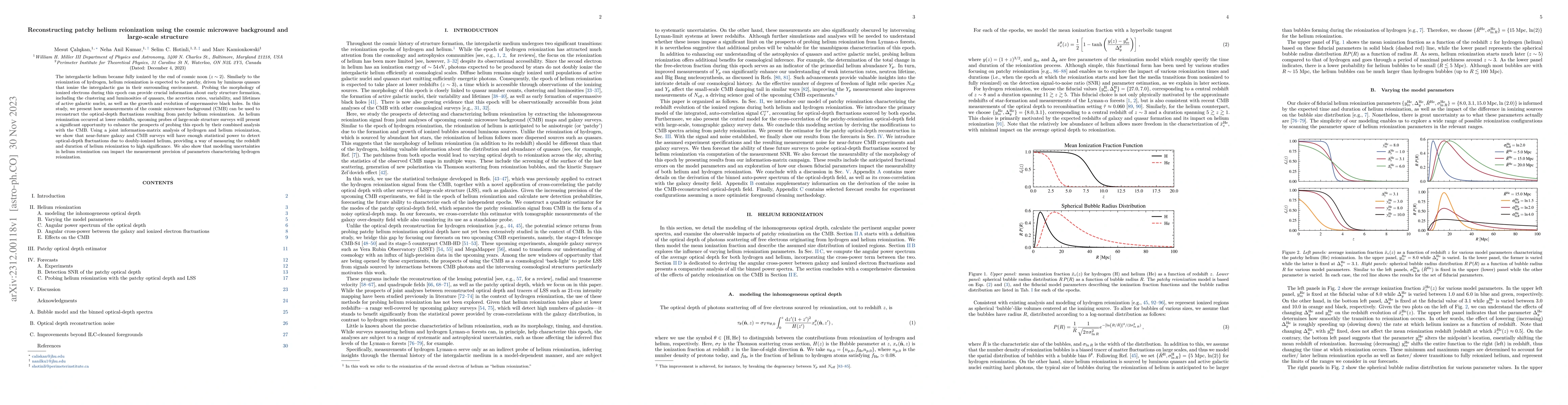 Thumbnail for Reconstructing patchy helium reionization using the cosmic microwave
  background and large-scale structure