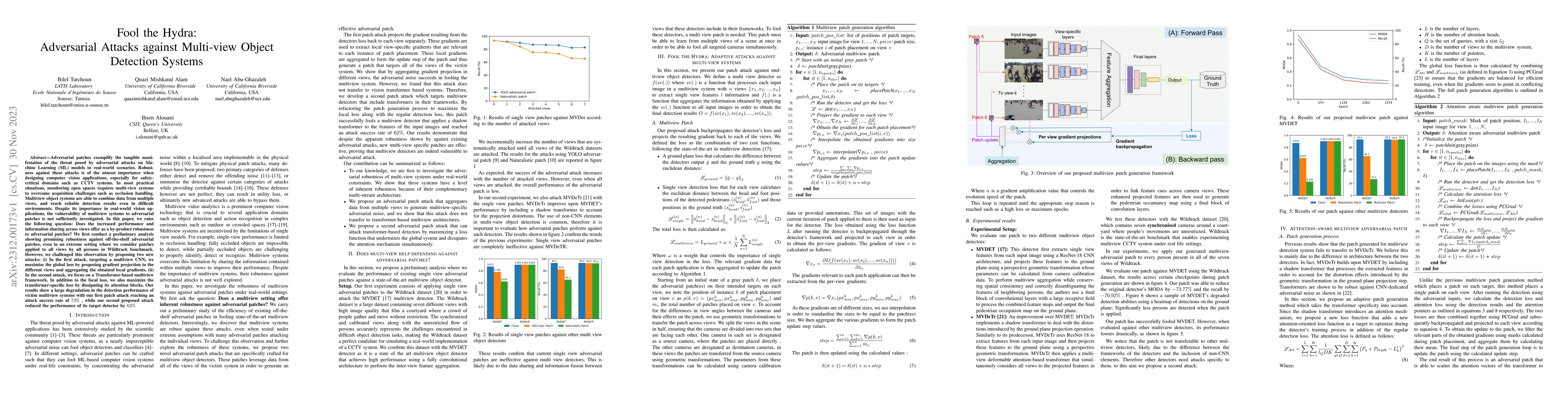 Thumbnail for Fool the Hydra: Adversarial Attacks against Multi-view Object Detection
  Systems