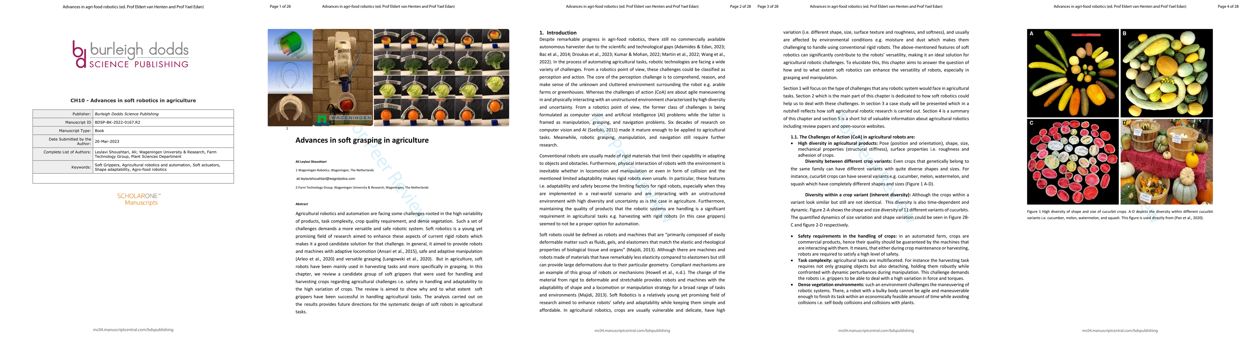 Thumbnail for Advances in soft grasping in agriculture