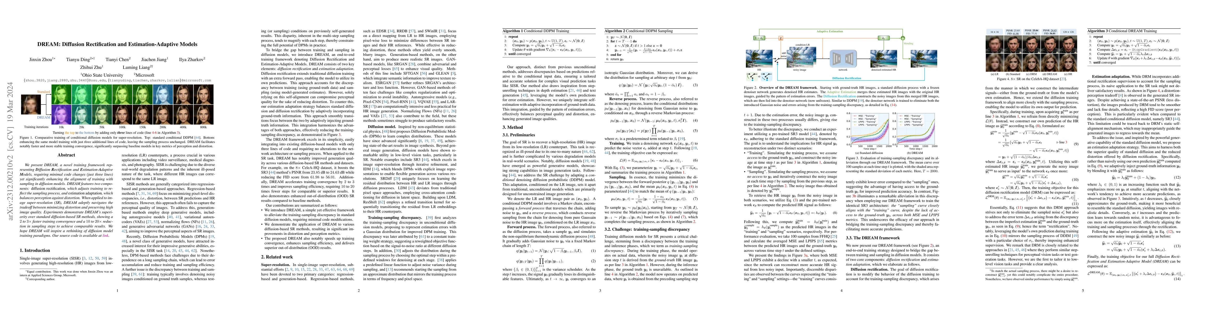 Thumbnail for DREAM: Diffusion Rectification and Estimation-Adaptive Models