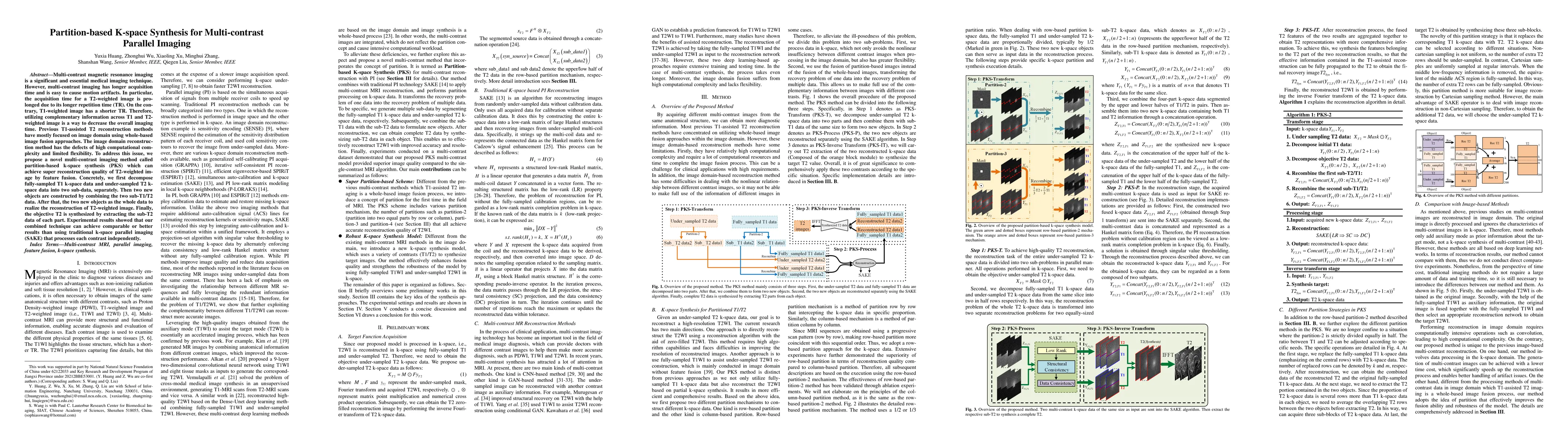 Thumbnail for Partition-based K-space Synthesis for Multi-contrast Parallel Imaging