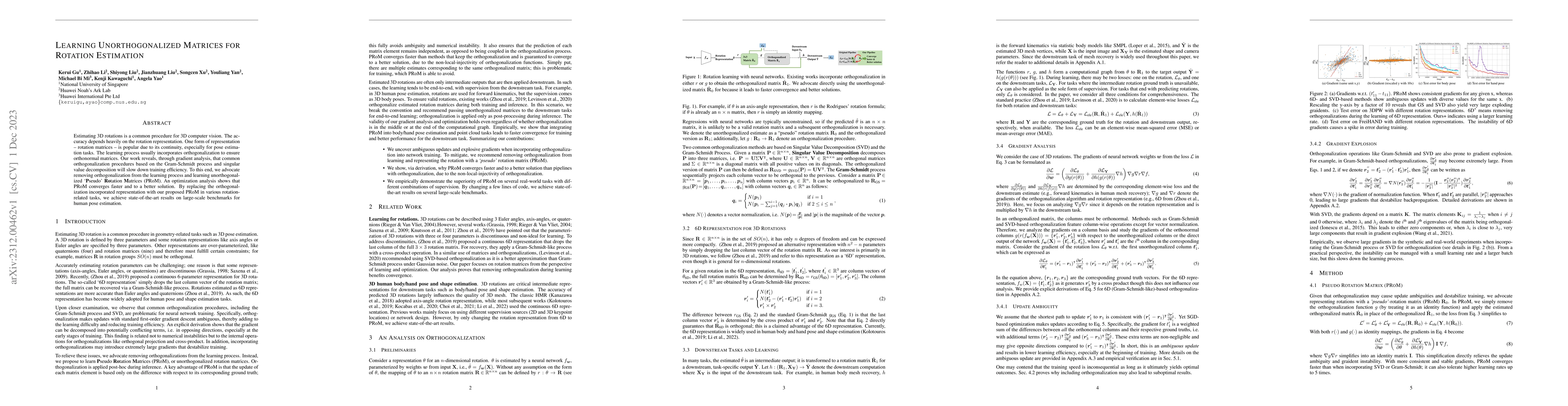 Thumbnail for Learning Unorthogonalized Matrices for Rotation Estimation