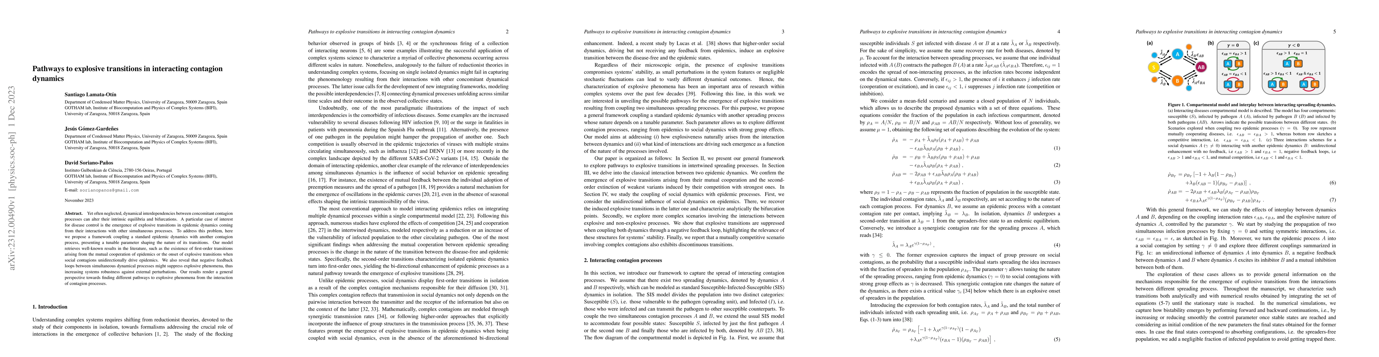 Thumbnail for Pathways to explosive transitions in interacting contagion dynamics