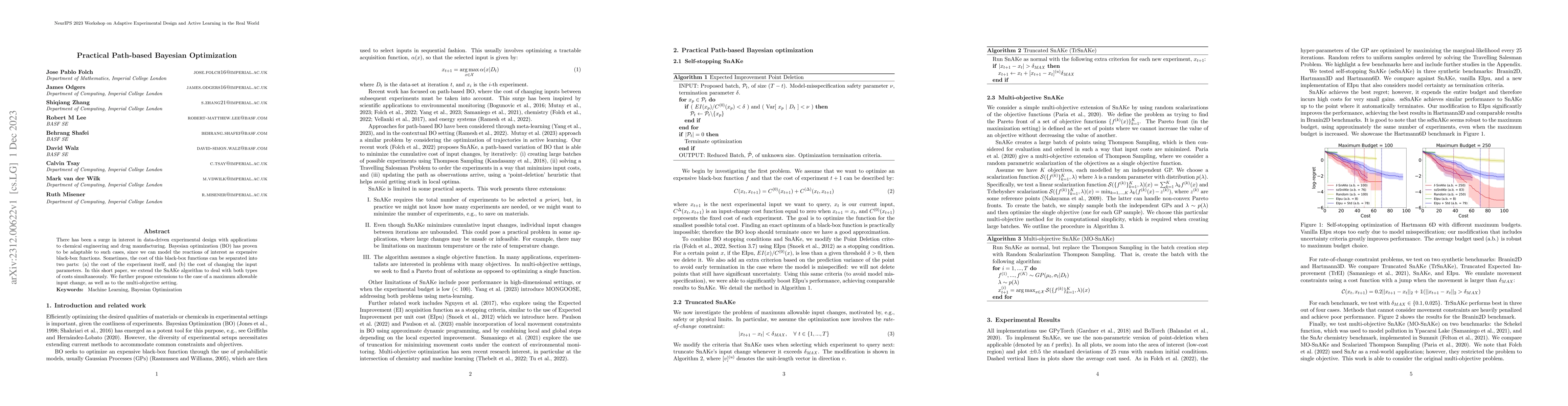 Thumbnail for Practical Path-based Bayesian Optimization