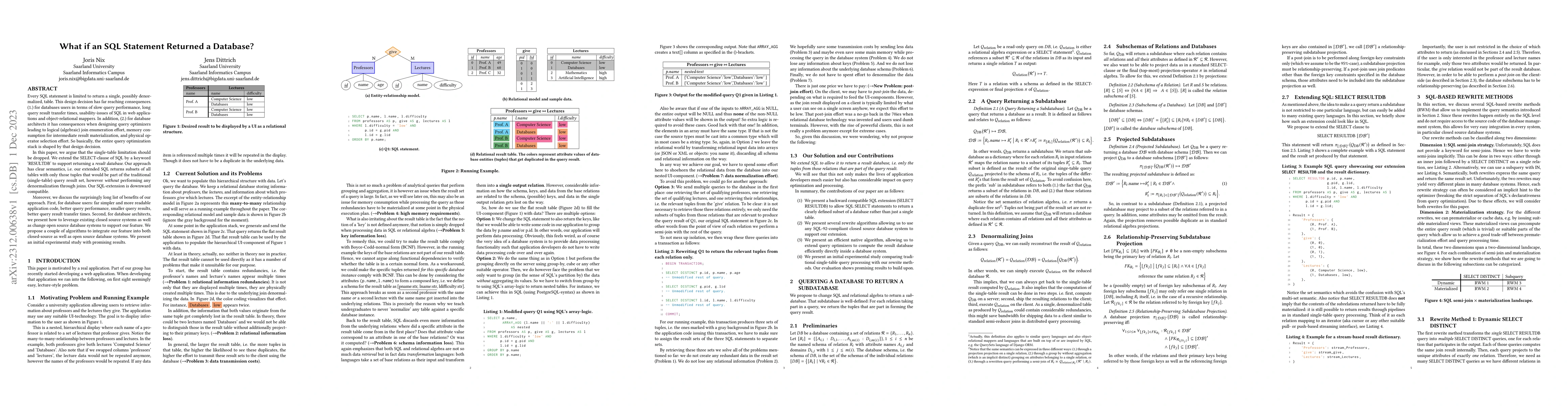 Thumbnail for What if an SQL Statement Returned a Database?