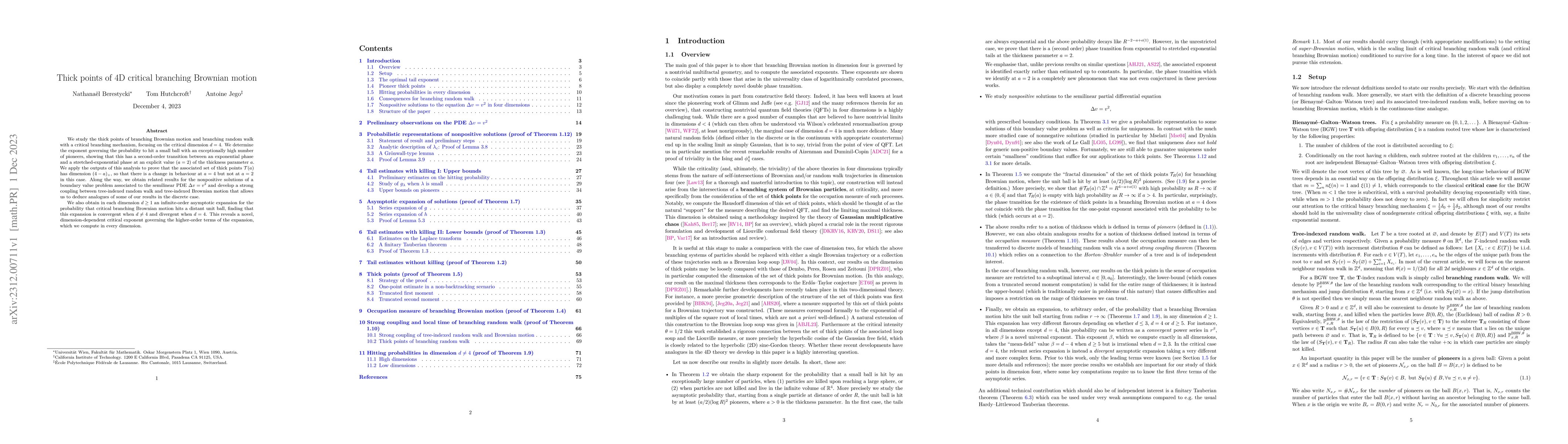 Thumbnail for Thick points of 4D critical branching Brownian motion