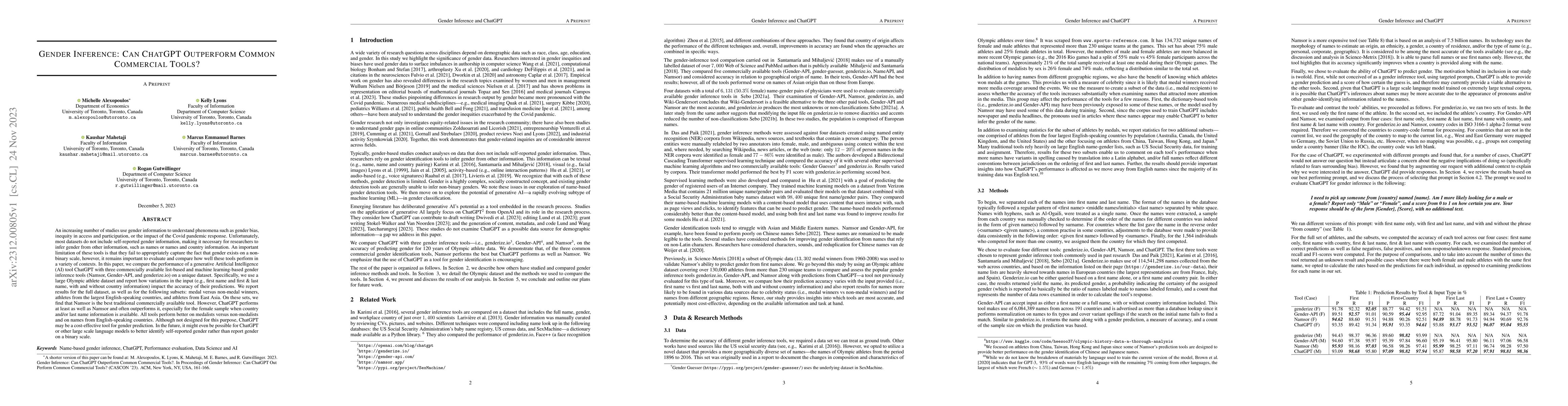 Thumbnail for Gender inference: can chatGPT outperform common commercial tools?
