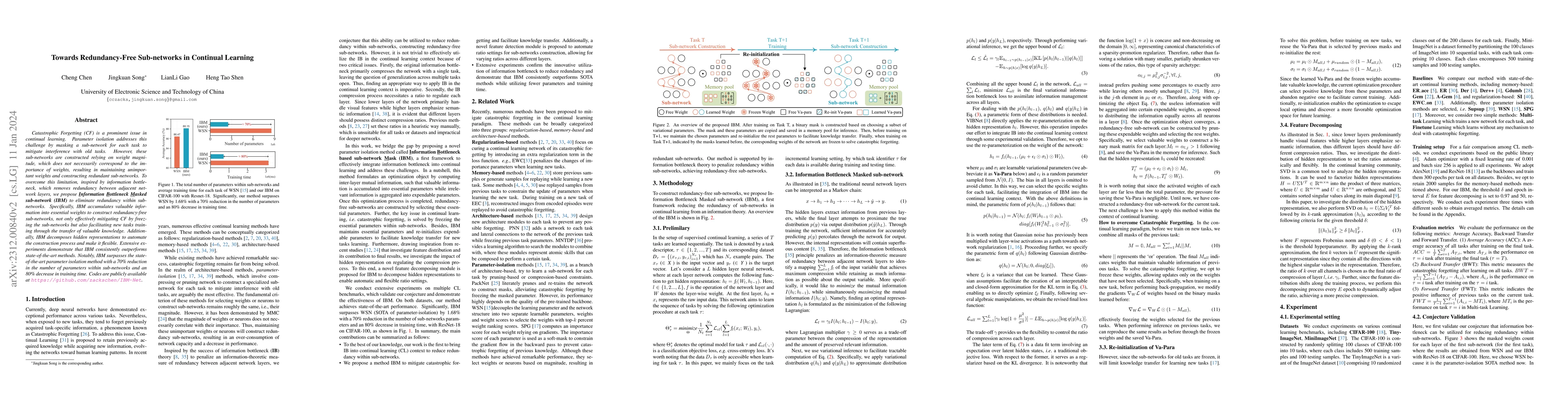 Thumbnail for Towards Redundancy-Free Sub-networks in Continual Learning